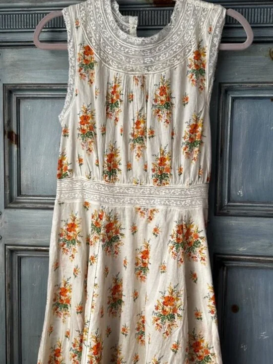 Doen Lilliane Dress Petit Bouquet de Chamonix Size XL NWT - Picture 7 of 13